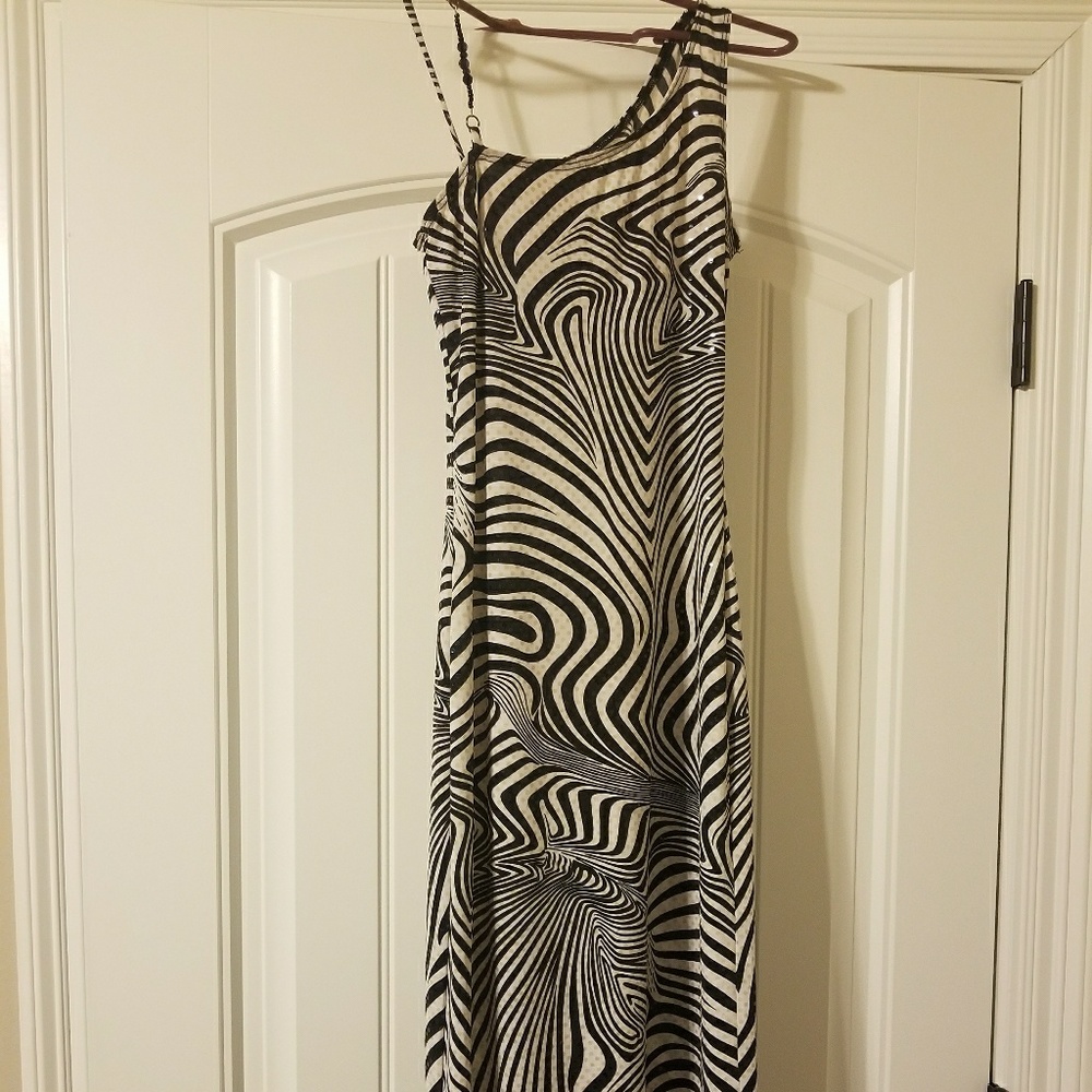 Zebra Cocktail Dress